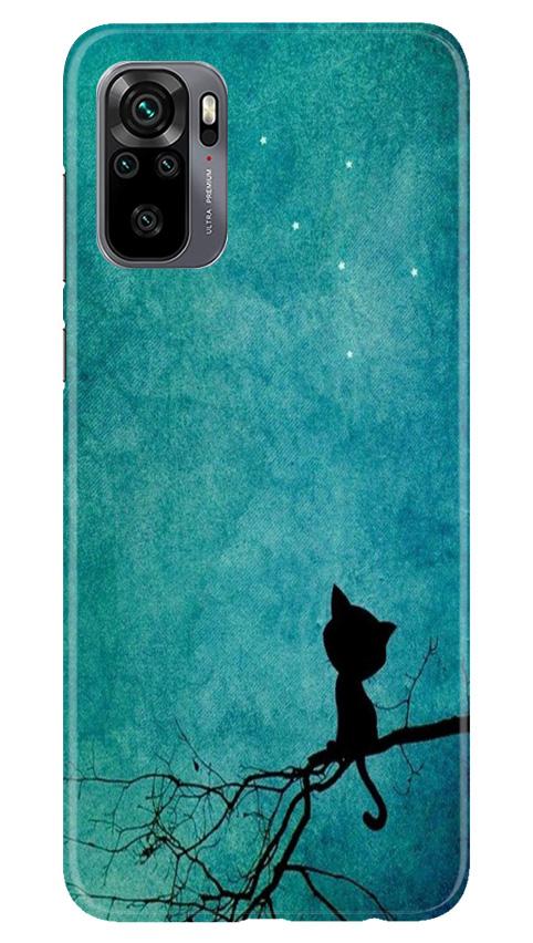 Moon cat Case for Redmi Note 10