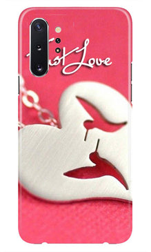Just love Mobile Back Case for Samsung Galaxy Note 10 (Design - 88)