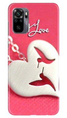Just love Mobile Back Case for Redmi Note 10 (Design - 88)