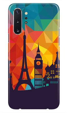 Eiffel Tower2 Mobile Back Case for Samsung Galaxy Note 10 (Design - 91)