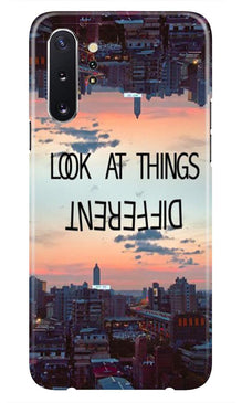 Look at things different Mobile Back Case for Samsung Galaxy Note 10 (Design - 99)