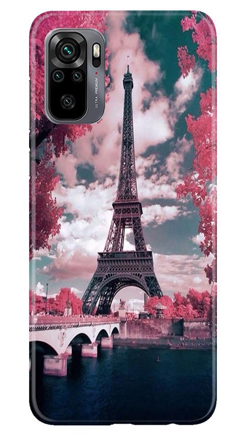 Eiffel Tower Case for Redmi Note 10  (Design - 101)