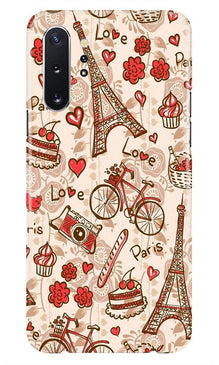 Love Paris Mobile Back Case for Samsung Galaxy Note 10  (Design - 103) (Design - 103)