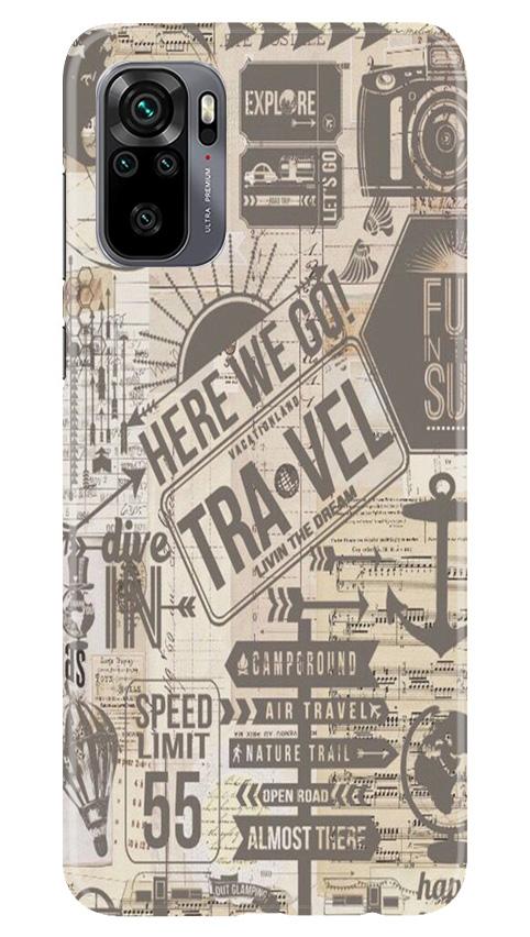 Travel Case for Redmi Note 10  (Design - 104)