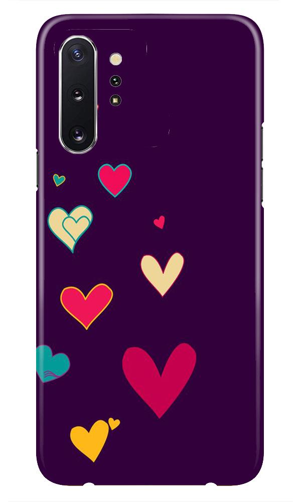 Purple Background Case for Samsung Galaxy Note 10(Design - 107)
