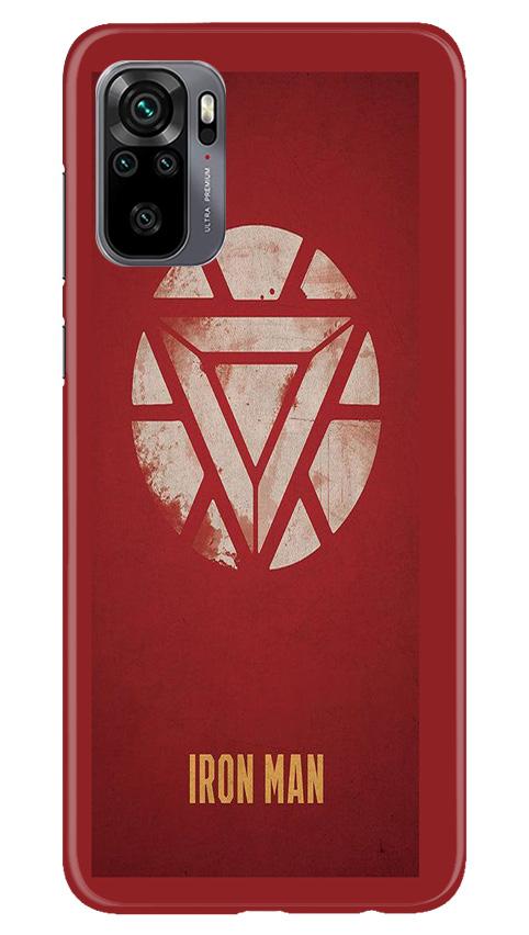 Iron Man Superhero Case for Redmi Note 10  (Design - 115)