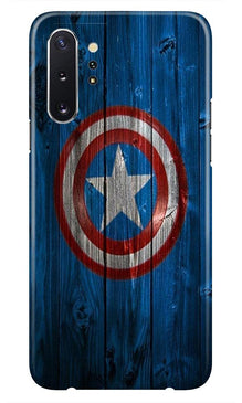 Captain America Superhero Mobile Back Case for Samsung Galaxy Note 10 Plus  (Design - 118) (Design - 118)