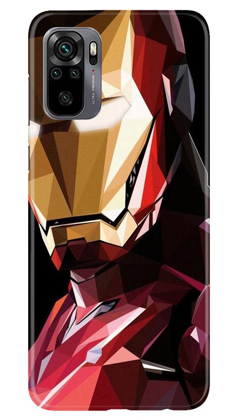 Iron Man Superhero Case for Redmi Note 10  (Design - 122)
