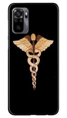 Doctor Logo Mobile Back Case for Redmi Note 10  (Design - 134)