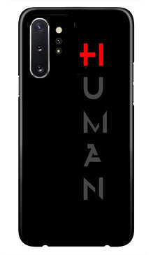 Human Mobile Back Case for Samsung Galaxy Note 10 Plus  (Design - 141) (Design - 141)