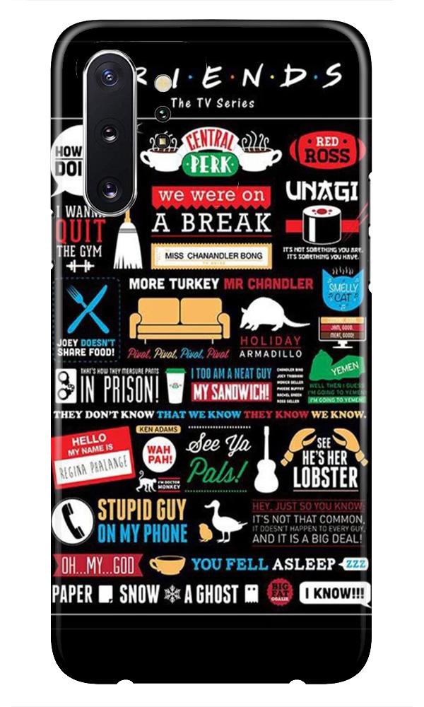 Friends Case for Samsung Galaxy Note 10 Plus  (Design - 145)