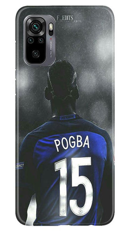 Pogba Case for Redmi Note 10(Design - 159)