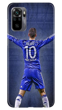 Hazard Mobile Back Case for Redmi Note 10  (Design - 164)