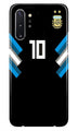 Argentina Case for Samsung Galaxy Note 10 Plus  (Design - 173)