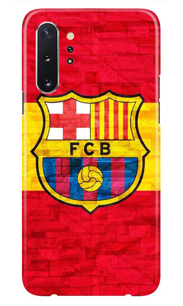 FCB Football Case for Samsung Galaxy Note 10 Plus  (Design - 174)