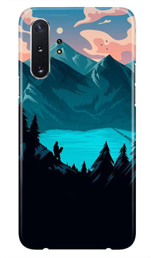 Mountains Mobile Back Case for Samsung Galaxy Note 10 Plus (Design - 186) (Design - 186)