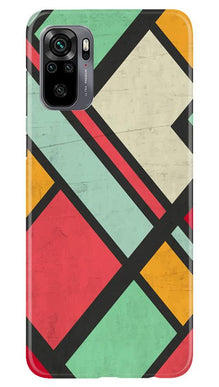 Boxes Mobile Back Case for Redmi Note 10 (Design - 187)
