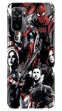 Avengers Mobile Back Case for Redmi Note 10 (Design - 190)