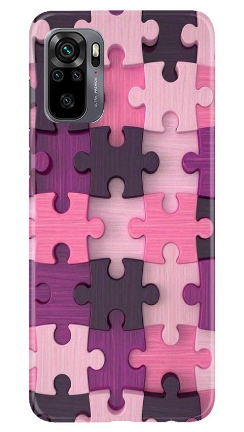Puzzle Case for Redmi Note 10 (Design - 199)
