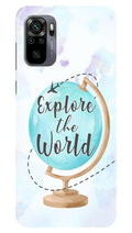 Explore the World Case for Redmi Note 10 (Design No. 207)
