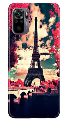 Eiffel Tower Mobile Back Case for Redmi Note 10 (Design - 212)