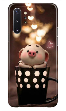 Cute Bunny Mobile Back Case for Samsung Galaxy Note 10 (Design - 213)