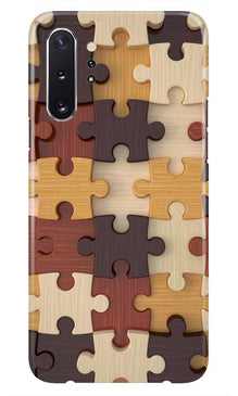 Puzzle Pattern Mobile Back Case for Samsung Galaxy Note 10 (Design - 217)