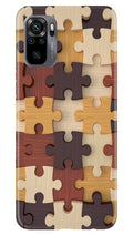 Puzzle Pattern Case for Redmi Note 10 (Design No. 217)
