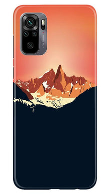 Mountains Mobile Back Case for Redmi Note 10 (Design - 227)