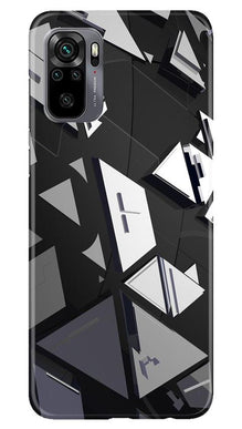 Modern Art Mobile Back Case for Redmi Note 10 (Design - 230)