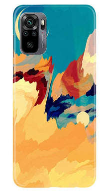 Modern Art Mobile Back Case for Redmi Note 10 (Design - 236)