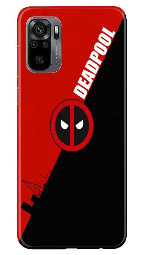 Deadpool Case for Redmi Note 10 (Design No. 248)
