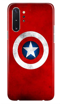 Captain America Mobile Back Case for Samsung Galaxy Note 10 (Design - 249)