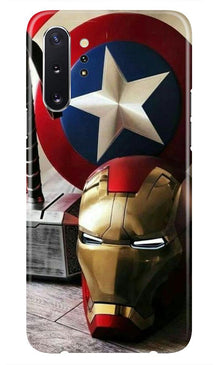 Ironman Captain America Mobile Back Case for Samsung Galaxy Note 10 (Design - 254)