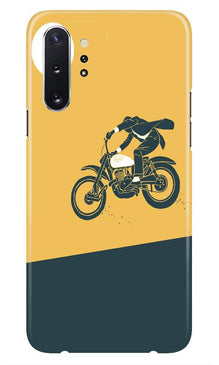 Bike Lovers Mobile Back Case for Samsung Galaxy Note 10 (Design - 256)