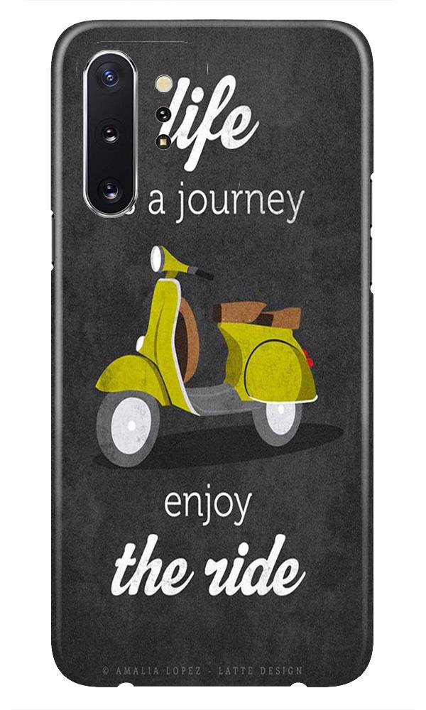 Life is a Journey Case for Samsung Galaxy Note 10 (Design No. 261)