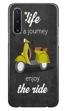 Life is a Journey Mobile Back Case for Samsung Galaxy Note 10 (Design - 261)