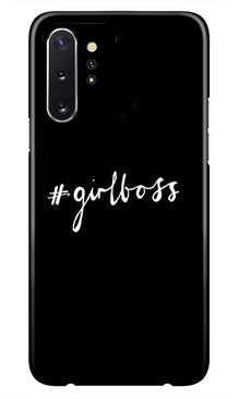 #GirlBoss Mobile Back Case for Samsung Galaxy Note 10 (Design - 266)