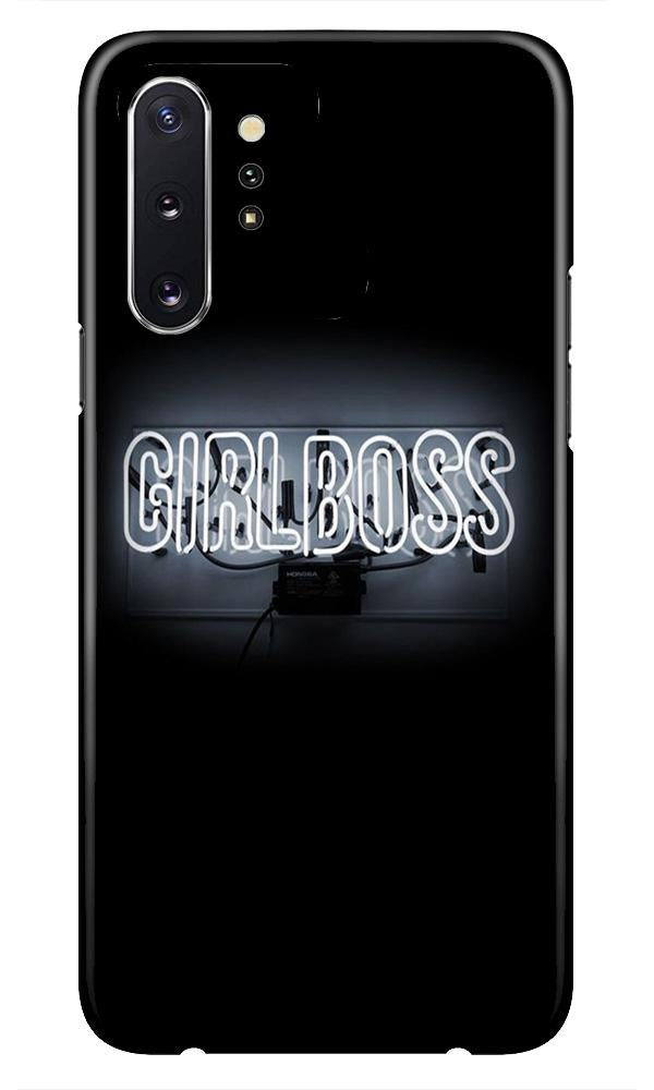 Girl Boss Black Case for Samsung Galaxy Note 10 (Design No. 268)