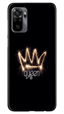 Queen Mobile Back Case for Redmi Note 10 (Design - 270)