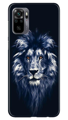 Lion Mobile Back Case for Redmi Note 10 (Design - 281)