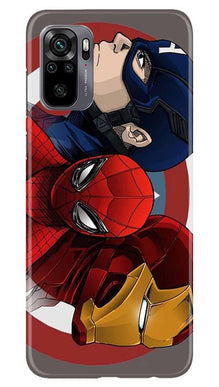 Superhero Mobile Back Case for Redmi Note 10 (Design - 311)