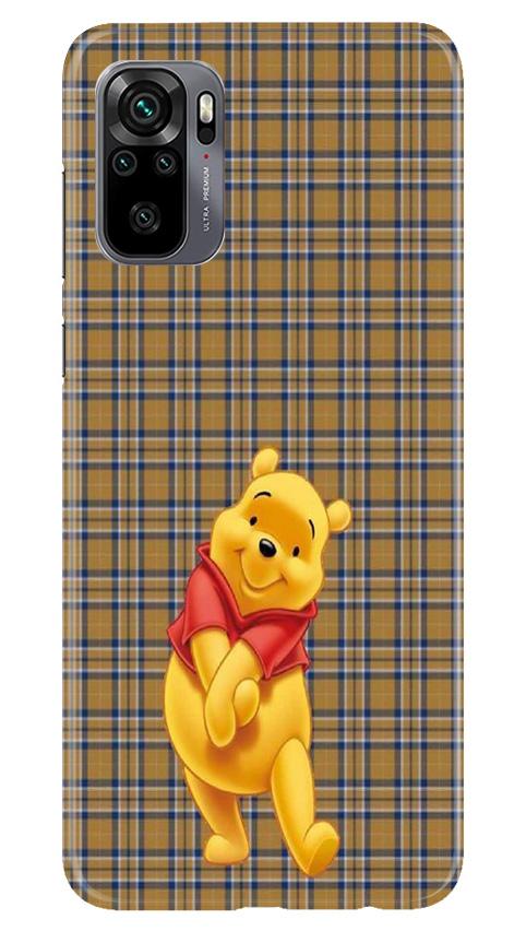 Pooh Mobile Back Case for Redmi Note 10 (Design - 321)