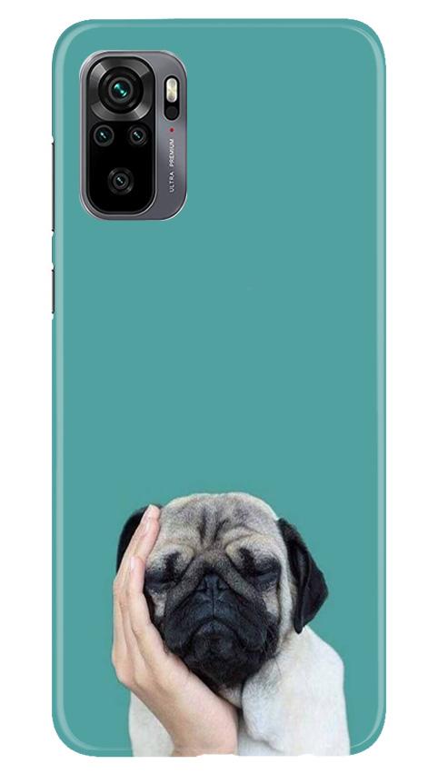 Puppy Mobile Back Case for Redmi Note 10 (Design - 333)