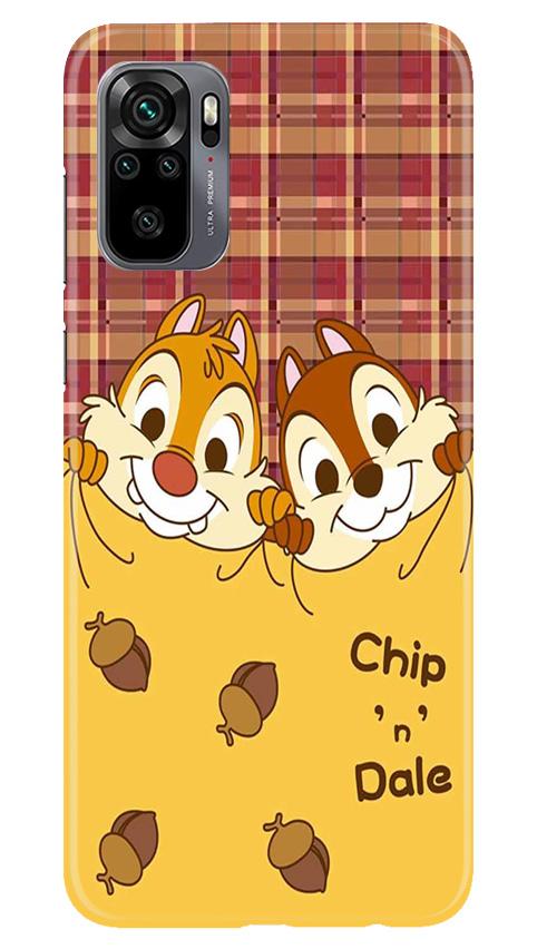 Chip n Dale Mobile Back Case for Redmi Note 10 (Design - 342)