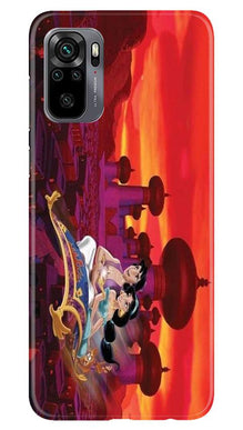 Aladdin Mobile Back Case for Redmi Note 10 (Design - 345)