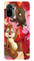 Chip n Dale Mobile Back Case for Redmi Note 10 (Design - 349)