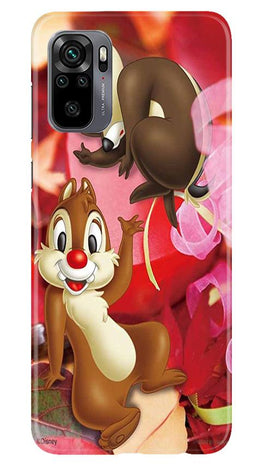 Chip n Dale Mobile Back Case for Redmi Note 10 (Design - 349)