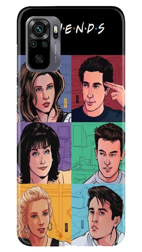 Friends Mobile Back Case for Redmi Note 10 (Design - 357)
