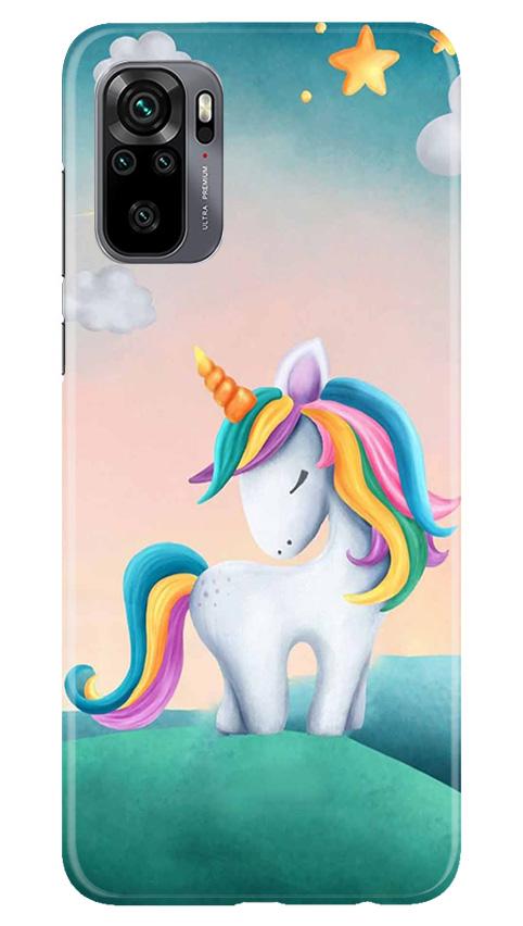 Unicorn Mobile Back Case for Redmi Note 10 (Design - 366)